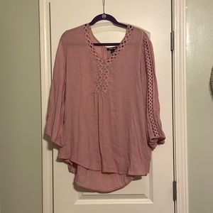 Pink Linen Shirt